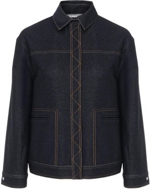 Max Mara Denim Jackets - Azul