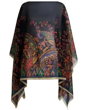 Etro Capes - Negro