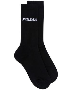 Jacquemus Ondergoed ,Zwart ,Katoen Les Chaussettes