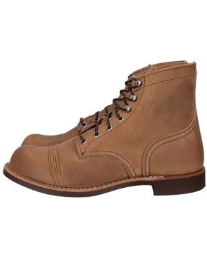 Red Wing Lace-Up Boots - Brown