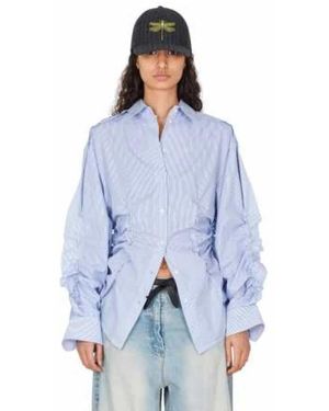 Isabel Benenato Shirts - Blu