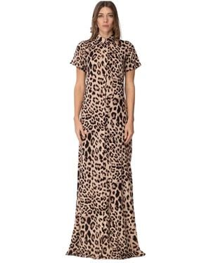 ME FUI Maxi Dresses - Brown
