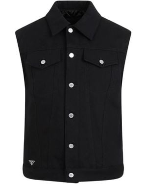 Prada Waistcoats - Black