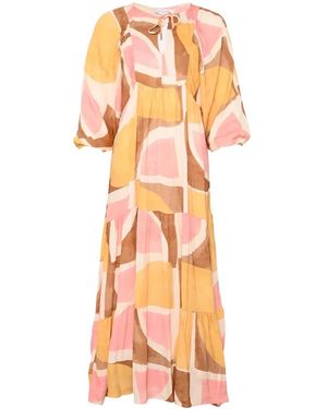 Maicazz Midi Dresses - Orange