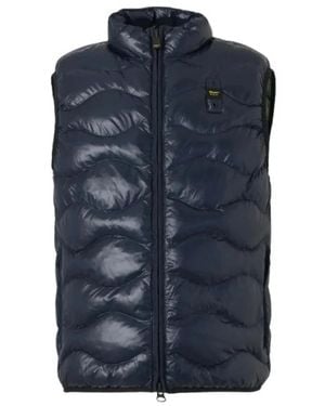 Blauer Danny Quilted Gilet - Blauw