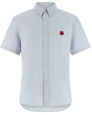 KENZO Short Sleeve Shirts - Blue