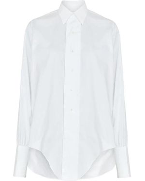 Maison Margiela Katoenen Shirt - Wit