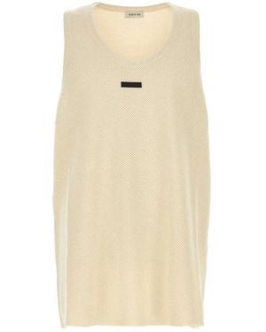 Fear Of God Sleeveless Tops - Natural