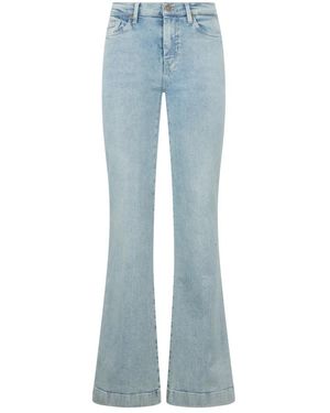 7 For All Mankind Flared Jeans - Blue