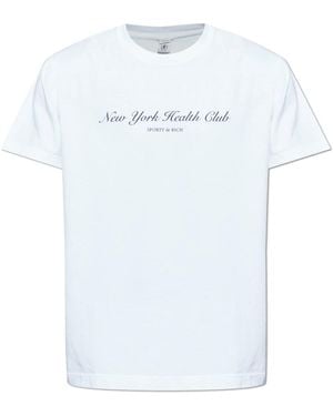 Sporty & Rich T-Shirts - Blu