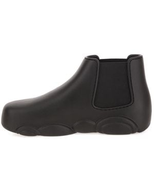 Moschino Teddy Pvc Boot - Schwarz