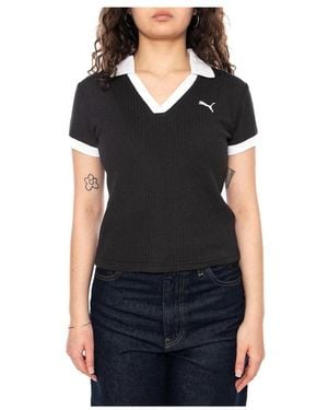 PUMA Wardrobe Ess Polo - Zwart