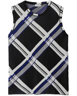 Burberry Sleeveless Tops - Blauw