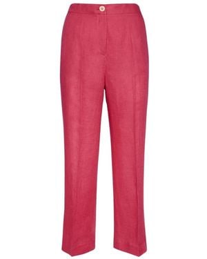 Elena Miro Cropped Pants - Red