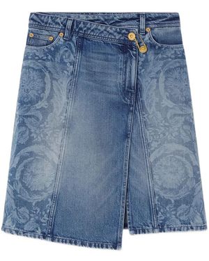 Versace Denim Skirts - Azul