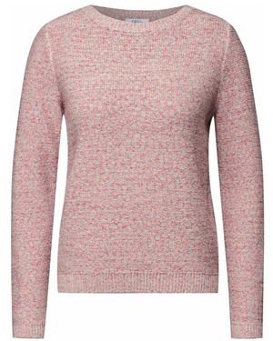 Cecil Space Dye Pullover - Roze