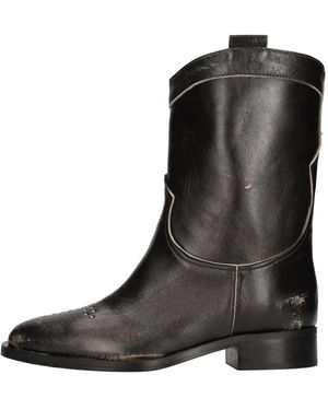 NCUB Schoenen ,Bruin ,Laarzen Bruin - Zwart