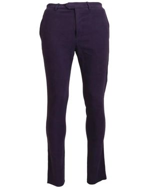 Bencivenga Slim-Fit Trousers - Blue