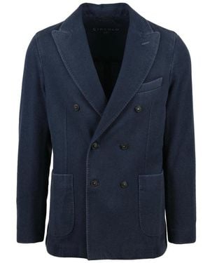 Circolo 1901 Jassen ,Blauw ,Wol Giacca Doppiopetto