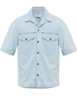 Versace Denim Shirts - Blu