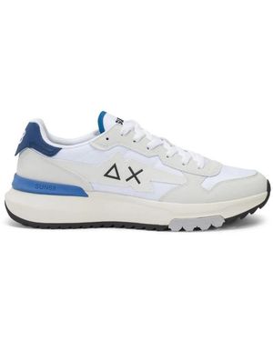 Sun 68 Trainers - Blue