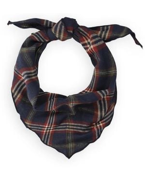 BONNIE STUDIOS Accessoires ,Veelkleurig ,Katoen Ruitjes Sjaal - Blauw