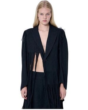 Yohji Yamamoto Blazers - Blue