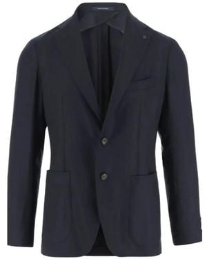 Tagliatore Jassen ,Blauw ,Wol Montecarlo Jas