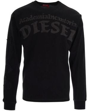 DIESEL Sweatshirts - Black