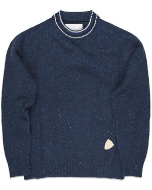 Philippe Model Round-Neck Knitwear - Azul