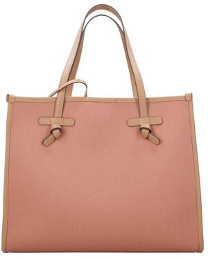 Gianni Chiarini Tassen ,Roze ,Leer Marcella Tote