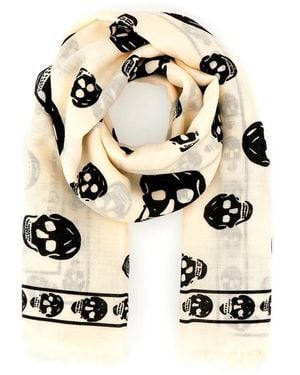 McQueen Scarves - Natural