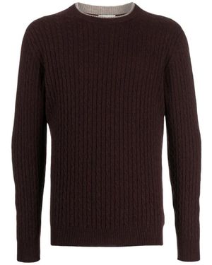 Johnstons of Elgin Cashmere Knitwear - Brown