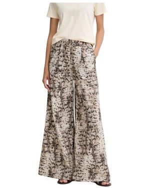 Pinko Wide Trousers - Marrón