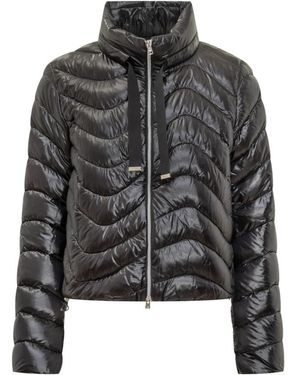 Herno Ultraleichte Kurze Resort-Jacke - Schwarz