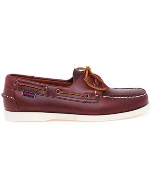 Sebago Boat Shoes - Red