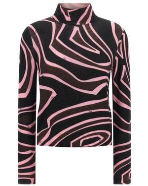 PUCCI Turtlenecks - Negro