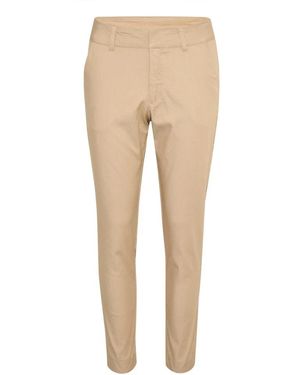 Kaffe Broeken ,Slim-Fit Broeken - Naturel