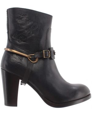 La Martina Heeled Boots - Negro