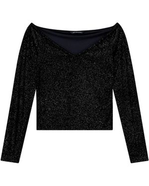 ARMANI EXCHANGE Long Sleeve Tops - Negro
