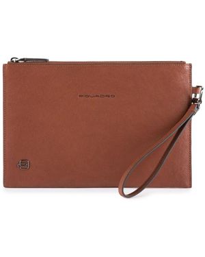 Piquadro #39;S Clutch For Ipad@Mini - Bruin