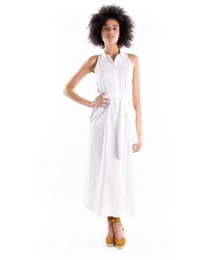 Marella Maxi Dresses - Blanco