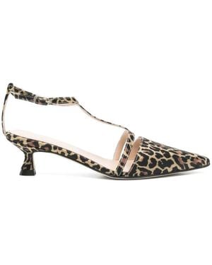 Anna F. Court Shoes - Metallic