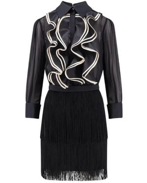 Elisabetta Franchi Party Dresses - Black
