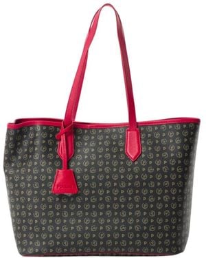 Pollini Tote Bags - Rosso