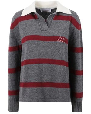 Giada Benincasa Stilvolle Sweaters Kollektion - Grau