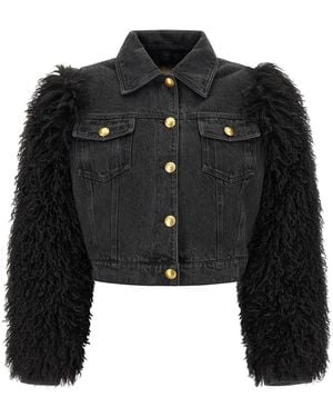 Twinset Denim Jackets - Black
