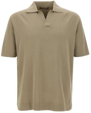 FILIPPO DE LAURENTIIS Polo Shirts - Natural