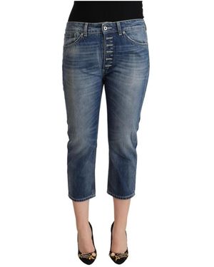 Dondup Cropped Jeans - Blue