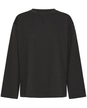 Ichi Long Sleeve T-Shirts - Black